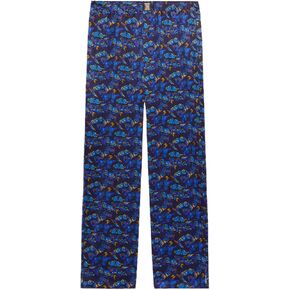 Savage X womens Baroque Butterfly Satin Sleep Pant