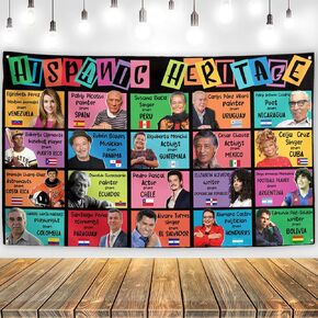 Hispanic Heritage Month Decorations Latin American Banner Spanish Classroom Decorations National Hispanic Heritage Month Decorations for Classroom Home