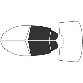 Rvinyl Window Tint Kit Compatible with BMW 3-Series 2006-2011 (Sedan) - Complete Precut Kit - 20%