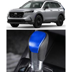 for Honda Civic 2022-2025, for CRV CR V 2023 2024 2025, Accord 2018-2025 Automatic Transmission CVT Gear Shift Knob Cover Trim Protector Sticker Sport Style - Piece Blue