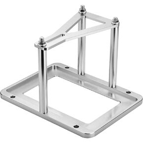 Universal Aluminum Battery Tray Hold Down, Billet Trunk Relocation Box Optima Race Racing Mount Compatible with Optima Race Racing Mount Red Yellow Blue Top 34M D34M 34 34R 34/78 D34 D34/78