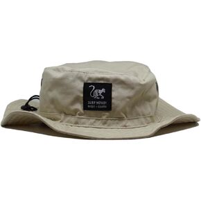 Sun Protection Hat with Flexible Visor Cap for Men (UPF 50+) - Black - Boonie Hat - Surf Monkey®