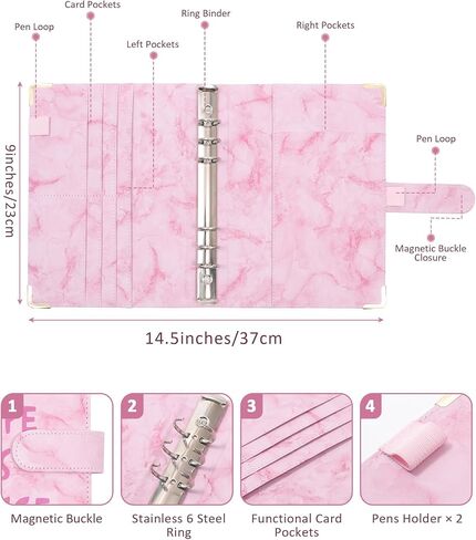 100 Envelopes Money Saving Challenge Binder - A5 Money Saving Budget Binder Easy and Fun Way to Save $5,050 Savings Challenges Book with Envelopes (Black) in Saudi Arabia