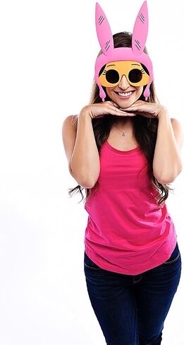 Sun-Staches Bobs Burgers Official Linda Belcher Sunglasses | Costume Accessory | UV 400 | One Size Fits Most in Saudi Arabia