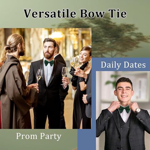 Oversized Bow Ties for Men, Mens Bow Tie Solid Color Pretied Bowtie Big Bowties for Tuxedo Wedding Banquets Party in Saudi Arabia