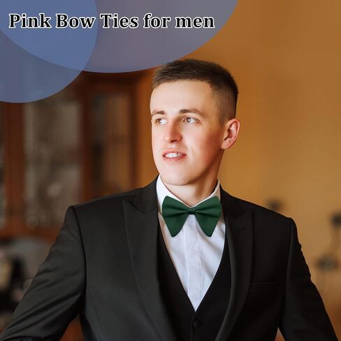 Oversized Bow Ties for Men, Mens Bow Tie Solid Color Pretied Bowtie Big Bowties for Tuxedo Wedding Banquets Party in Saudi Arabia