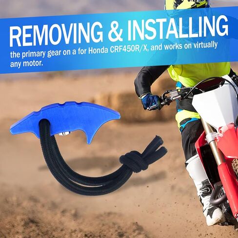 أداة تشويش التروس للدراجات النارية على الجليد ATV UTV الدراجة الترابية، محرك المحرك الأساسي، أداة إصلاح مربى العجلة المسننة، أداة تشويش أقفال التروس، إعداد عزم الدوران لأداة قفل التشويش لهوندا CRF450 in Kuwait