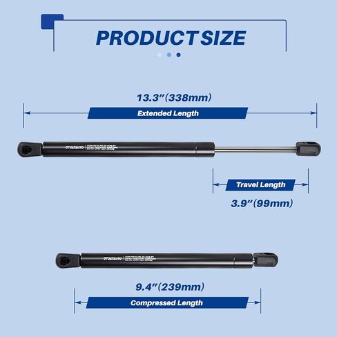 Replacement for 2008-2012 Ford Escape, Mazda Tribute, Mercury Mariner Rear Window Lift Supports Struts Shocks OEM# 6260 SG304099 OTUAYAUTO Premium Rear Glass Struts Window Props(Set of 2) in Saudi Arabia