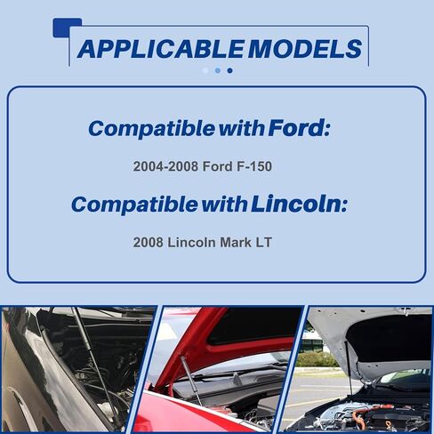 استبدال لـ 2008-2012 Ford Escape، Mazda Tribute، Mercury Mariner رفع النافذة الخلفية يدعم الصدمات الدعامات OEM # 6260 SG304099 OTUAYAUTO دعامات النوافذ الزجاجية الخلفية الممتازة (مجموعة من 2) in Kuwait