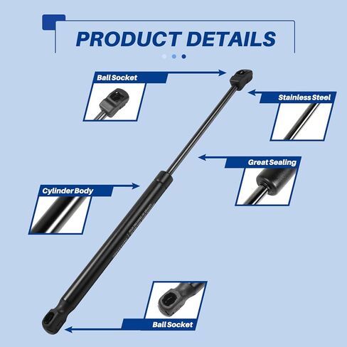 استبدال لـ 2008-2012 Ford Escape، Mazda Tribute، Mercury Mariner رفع النافذة الخلفية يدعم الصدمات الدعامات OEM # 6260 SG304099 OTUAYAUTO دعامات النوافذ الزجاجية الخلفية الممتازة (مجموعة من 2) in Kuwait