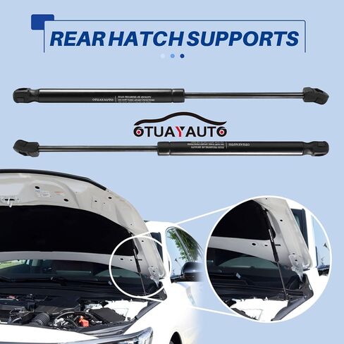 استبدال لـ 2008-2012 Ford Escape، Mazda Tribute، Mercury Mariner رفع النافذة الخلفية يدعم الصدمات الدعامات OEM # 6260 SG304099 OTUAYAUTO دعامات النوافذ الزجاجية الخلفية الممتازة (مجموعة من 2) in Kuwait