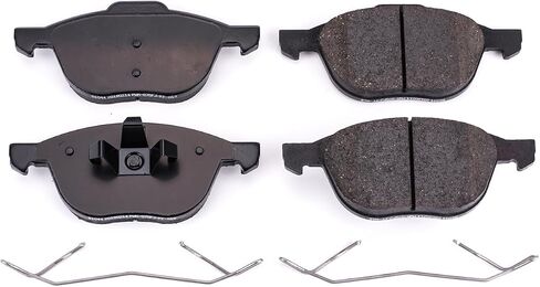 Power Stop 16-1044 Z16 Evolution Front Ceramic Brake Pads For Ford C-Max | Ford Ecosport | Ford Escape | Ford Focus | Mazda 3 | Volvo C30 | Volvo C70 | Volvo S40 | Volvo V50 [Application Specific] in Saudi Arabia