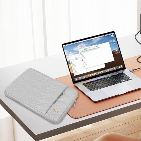 حافظة كمبيوتر محمول Lacdo مقاس 14 بوصة لجهاز HP Lenovo Dell ASUS Acer Chromebook 14، HP Stream 14، Dell Inspiron 14 / Latitude 14، Lenovo ThinkPad 14 / IdeaPad 14، ASUS VivoBook/ZenBook 14 حقيبة كمبيوتر، وردي in Kuwait