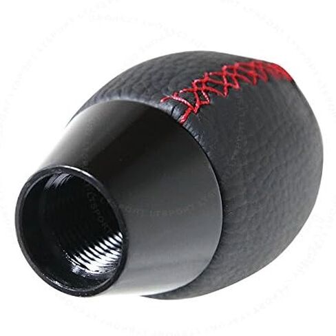 LT Sport 6 سرعات ناقل الحركة اليدوي مقبض ناقل الحركة PVC جلد ألومنيوم أسود مقبض تروس in Kuwait