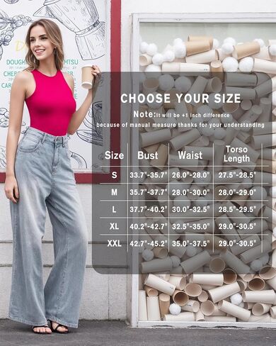 3 Pack Tank Top Bodysuit for Women Sleeveless Bodysuits Casual Mutlicolor Sets Basic Tops T Shirts in Saudi Arabia
