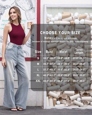 3 Pack Tank Top Bodysuit for Women Sleeveless Bodysuits Casual Mutlicolor Sets Basic Tops T Shirts in Saudi Arabia