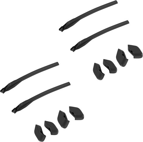 SAUCER Replacement Nose Pieces Pads & Earsocks Temple Sleeve Rubber Kit Compatible with Oakley Flak 2.0|Flak 2.0 XL Sunglass in Kuwait