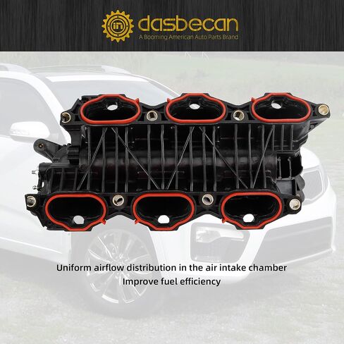 Dasbecan Engine Lower Intake Manifold with Gasket Compatible with Hyundai Santa Fe 2010-2012 Kia Sedona 2014 Kia Sorento 2011-2013 Replaces# 615-472 28310-3CAA0 283103CAA0 in Saudi Arabia