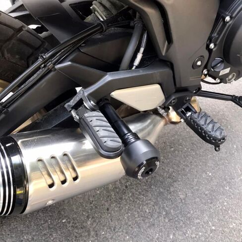 إكسسوارات منزلق للحماية من السقوط، منزلق عادم منزلق متوافق مع Husqvarna Svartpilen 401 Vitpilen 401 Svartpilen 250 (أسود) in Kuwait