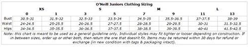O'NEILL Womens Swim South Pacific 9 Board Shorts, Black, 1 in Saudi Arabia
