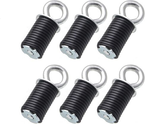 مرساة ربط للأسفل من KMFCDAE ATV مقاس 1 بوصة مجموعة من 4 مراسي للقفل والركوب UTV ATV تناسب Polaris RZR 900 1000 XP Turbo Sportsman Ace (أسود-4 قطع) in Kuwait