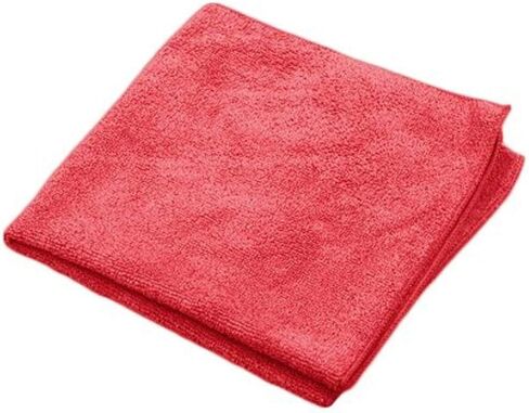 Microfiber Towel, 300 GSM 18 DZ/MC 16" x 16", Blue (Pack of 12) in Saudi Arabia