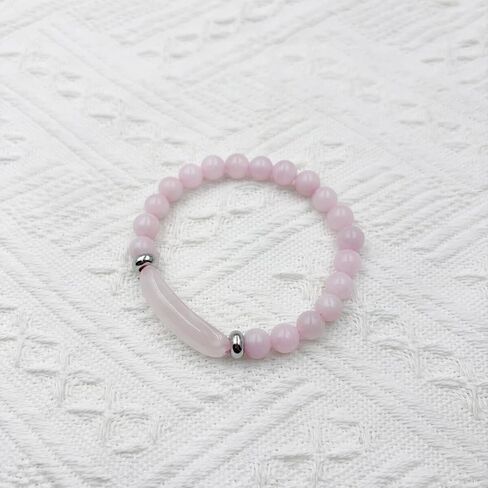 Link Pheromone Bracelet for Women Rose Quartz Pheromone Bracelet Healing Crystal Bracelet Stretchy Beaded Bracelets Handmade Energy Chakra Natural Stone Beaded Bangle Trendy Jewelry Gifts in Saudi Arabia