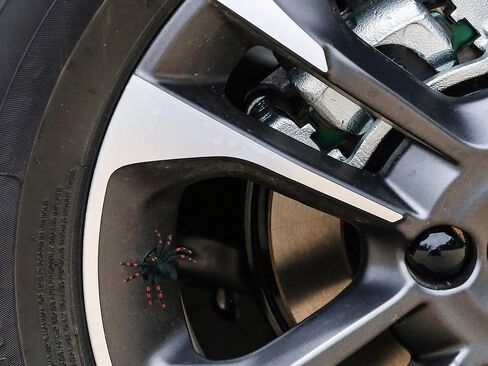 Abfer Valve Cap Stems Car Wheel Caps for Tire Valve Rim Type Dust Stem Pressure Cap Unique Shape for Vehicle Truck Motorcycles Bikes in Kuwait