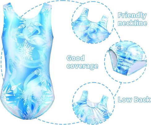 Gymnastics Leotards for Girls Sparkly Tumbling Bodysuits with Shorts Athletic Activewear Sleeveless Dance Outfit in Saudi Arabia