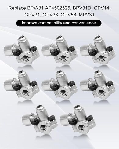 10 PACK of BPV-31 Bullet Piercing Refrigerator Line Tap Valve Compatible with 1/4 5/16 3/8 Inch Outside Diameter Pipes Replace AP4502525 BPV31D GPV14 GPV31 GPV38 GPV56 MPV31 in Saudi Arabia