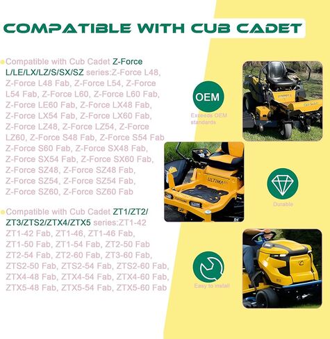 925-06170B ساعة قياس متوافقة مع Cub Cadet Ultima ZT1 Hour Meter Minder Z Force RZT LGT LGTX GT GSE LT LTX أو أكثر من عدادات الساعات استبدال # 925-06170A، 925-06170B، 925-04036C in Kuwait