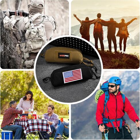 Tactical Molle Glasses Case, Tactical Eyeglasses Case Molle Glasses Pouch Portable Sunglasses Case with Belt Loop in Saudi Arabia