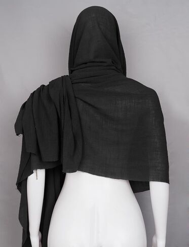 L'VOW Medieval Hooded Cloak Shaman Ninja Shawl Post Apocalyptic Wrap Scarf Cowl Rogue Hood Cape Viking Renaissance Costume in Kuwait