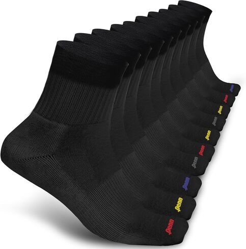 Penn Men's Cushioned Quarter Socks |Ideal for Sports, Gym, Hiking & Everyday Wear in Saudi Arabia