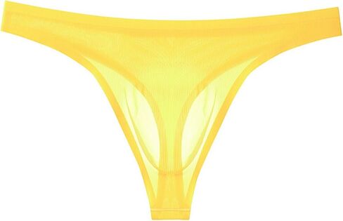 Men's Seamless Briefs Breathable Transparent Ultra-thin Underwear Sexy Bikini in Kuwait