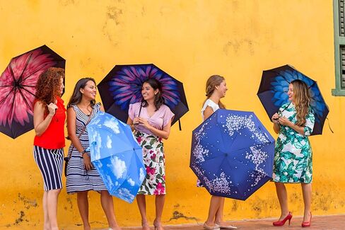 UV Umbrella | Umbrellas for Women by Hawaiian Sunsets | Sun Umbrella UV Protection | Sombrillas de lluvia | Use with UV Protection Clothing | Umbrellas for Sun Protection in Saudi Arabia