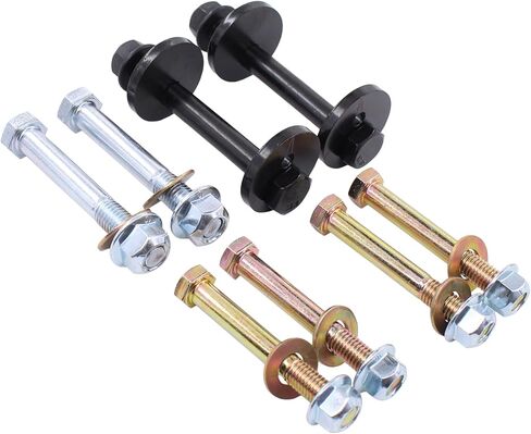 MOTOKU Front Control Arms Cam Bolts & Mounting Hardware Kit for Dodge Ram 1500 2500 3500 4x4 2000 2001 2002 Front Upper Lower Control Arm Camber Adjust Bolt Repair Kit in Saudi Arabia