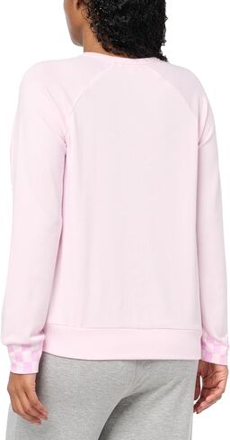 PJ Salvage Women's Loungewear Checked Out Long Sleeve Top in Saudi Arabia