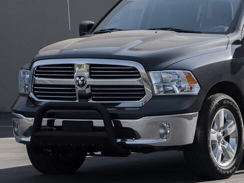 ARMORDILLO USA 7169005 MS Series Bull Bar يناسب 2014-2018 Chevy Silverado 1500 - أسود غير لامع مع لوحة انزلاقية شبكية in Saudi Arabia
