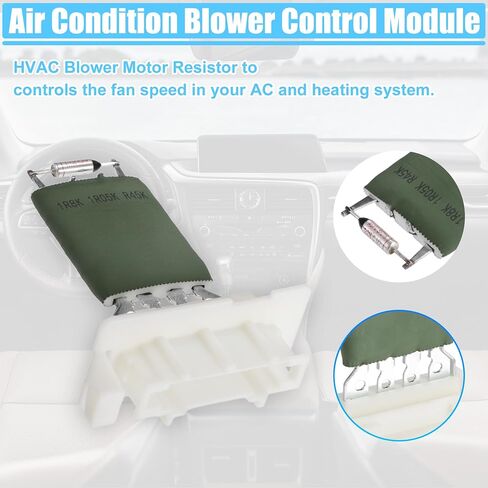 ACROPIX HVAC سخان منفاخ المحرك المقاوم للتحكم في درجة الحرارة وحدة منظم مناسبة لميني كوبر 2002-2015 رقم 64113422663 - حزمة من 1 in Saudi Arabia