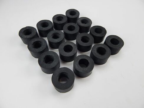 Red Hound Auto Snow Plow Rubber Bumper Set for Snow Skids 8 Piece Replacement Washers 1-1/4" Wide in Saudi Arabia
