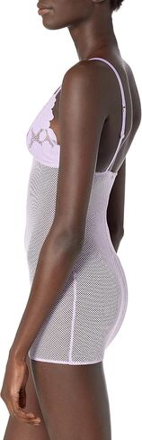 Savage X Fenty Women's Floral Glow Lace & Mesh Slip in Saudi Arabia