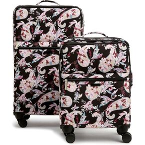 Vera Bradley Softside Rolling Suitcase Luggage, Botanical Paisley
