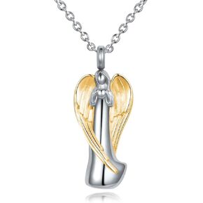 سلتيك عقدة الصليب مجوهرات جنائزية الجرة قلادة للرماد للرجال النساء دائرة الحياة الفولاذ المقاوم للصدأ ذكريات تذكار الرماد حامل in Kuwait