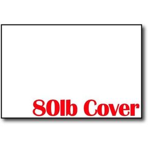 4" x 6" White Cardstock - Blank Stock for Invitations, Index or Note Cards - Heavy 80lb Cover Inkjet/Laser Printer Compatible (40 Cards with Envelopes)