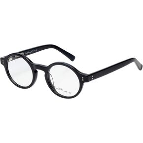 Ernest Hemingway Round Designer Eyeglasses H4616 Black Medium 47 mm Spring Hinge
