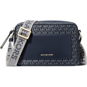 Michael Kors Jet Set Large East West Crossbody with Logo Web Strap