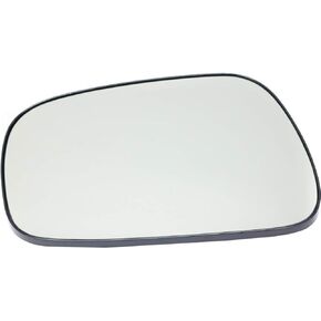 For Toyota Camry 2002 03 04 05 2006 Mirror Glass Passenger Side | Heated | w/Backing Plate | Convex Glass Type | Replacement For 87931AA100 | TO1325102