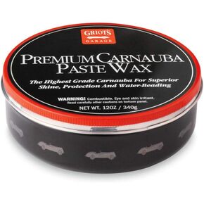 Griot's Garage 11029 Premium Carnauba Paste Wax 12oz