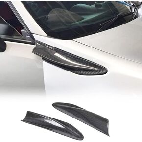 Carbon Fiber Fender Aero Fin for Subaru BRZ Toyota 86 GT86 Scion FR-S 2013-2021 Fender Aero Fin Trim Stickers Decorative Air Flow Intake Hole (2PCS/Set)